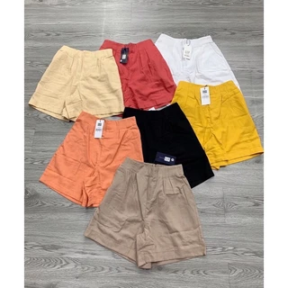 Quần short Nữ Linen vãi dư