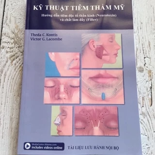 Tài Liệu Tham Khảo - Kỹ Thuật Tiêm Thẩm Mỹ (kèm DVD )