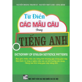 Sách - từ điển các mẫu câu trong tiếng anh