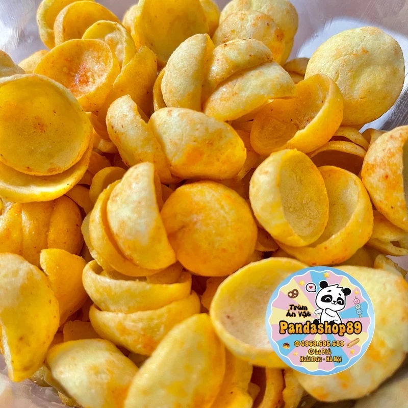 500g Snack bimbim cánh sen lắc phomai