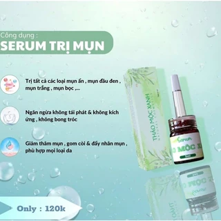 [Sỉ] Serum Thảo Mộc Xanh 30 lọ