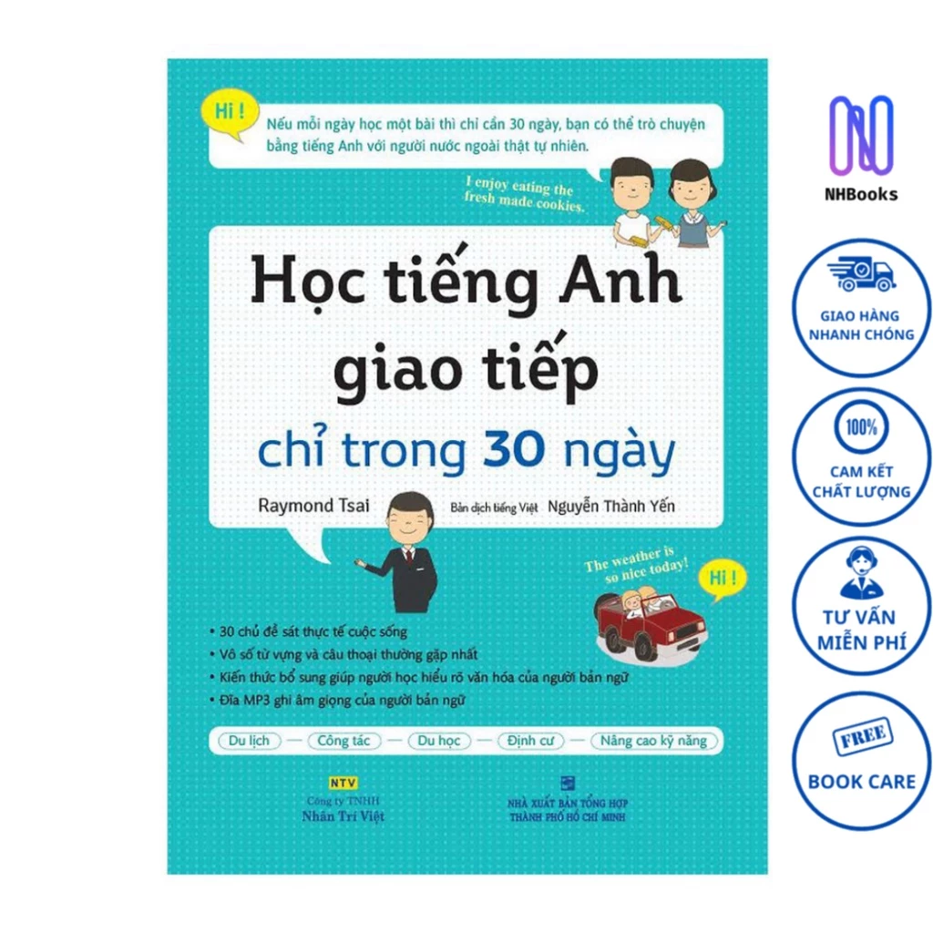 Sách - Học Tiếng Anh Giao Tiếp Chỉ Trong 30 Ngày - NHBOOK