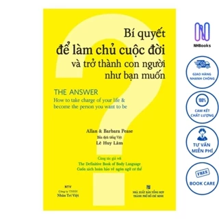 Sách - Bí Quyết Để Làm Chủ Cuộc Đời Và Trở Thành Con Người Như Bạn Muốn - NHBOOK