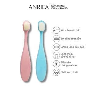 ANRIEA - Bàn Chải Đánh Răng MINI dành cho BÉ (màu ngẫu nhiên) - A14