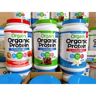 Bột Protein hữu cơ Orgain Organic Protein 1.22kg