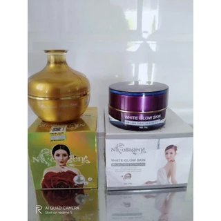 Combo face sâm và kem lạnh ncollagen