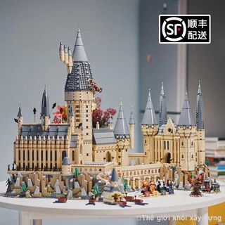 Tương thích với LEGO Hogwarts Castle Boys dành cho người lớn đồ chơi lắp ráp khổng lồ khó khăn khối xây dựng Harry Potte