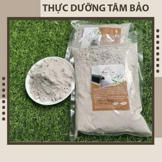 Muối tre nung bằng củi ( muối nung trong ống tre ) đóng gói 200g - 500g