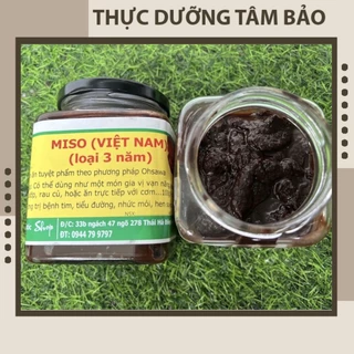 Tương MISO Hàn Quốc 500g (Sản xuất tại Hàn Quốc) và tương miso Việt Nam an toàn, không phụ gia