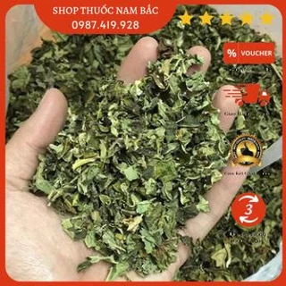 1kg Lá đu đủ đực sấy khô loại 1, ngừa ung thư, tốt cho tiêu hóa, ổn định đường huyết