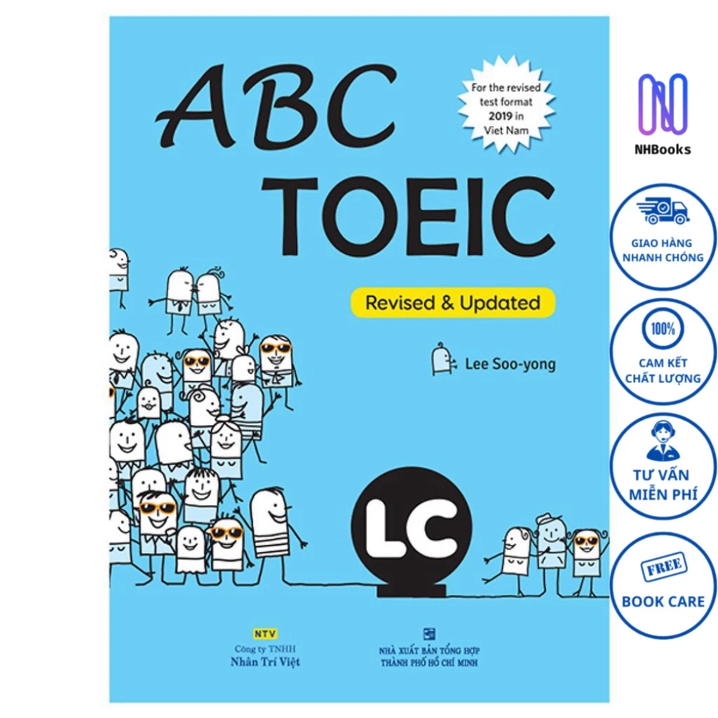 Sách - Abc Toeic LC (For The Revised Test Format 2019 In Viet Nam) (Kèm 1 Đĩa Mp3) - NHBOOK