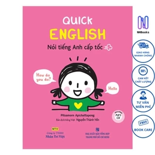 Sách - Quick English – Nói Tiếng Anh Cấp Tốc - NHBOOK
