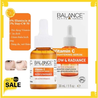 Serum Trắng Da - Mờ Thâm Balance Active Formula Vitamin C Brightening 30ml