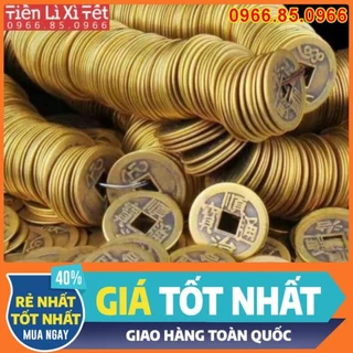 [COMBO 100 XU] Đồng Xu Ngũ Đế Phong Thuỷ Xu Cổ Âm Dương