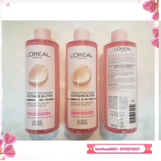 Nước hoa hồng Loreal kostbare Bluten 400ml của Đức