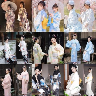 Kimono trang phục nhật bản yukata có sẵn nhiều mẫu