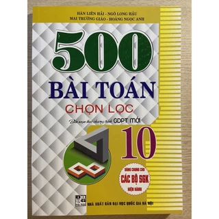 Sách - 500 bài toán chọn lọc 10