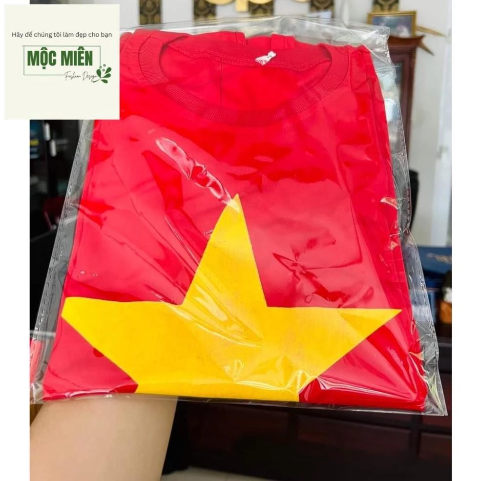 (CHUYÊN SỈ) ÁO CỜ ĐỎ SAO VÀNG NGƯỜI LỚN, TRẺ EM CHẤT ĐẸP GIÁ RẺ