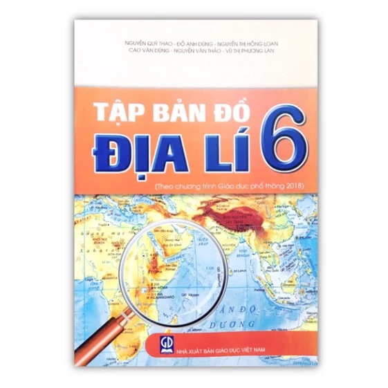 Sách - Tập bản đồ Địa Lí Lớp 6