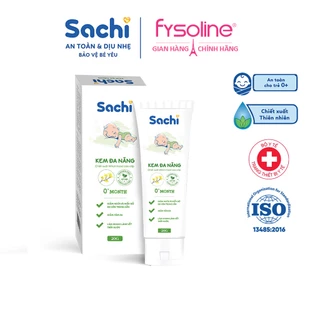 Kem đa năng Sachi dịu mát da cho bé giảm hăm da, rôm sảy, mẩn ngứa an toàn cho trẻ từ 0 tháng tuổi