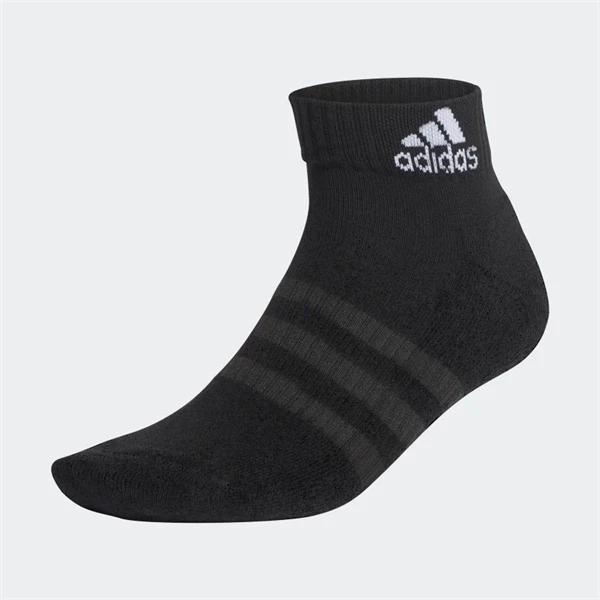 Tất Adidas Bộ 6 Đôi Tất Cổ Chân Có Đệm - Đen