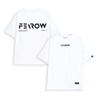 Áo thun tay lỡ unisex Fearow Signature, Áo phông nữ form rộng cho cặp đôi phong cách hàn quốc vải dày dặn, thoáng mát