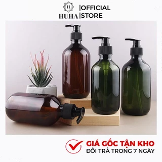 Vỏ Chai Nhựa Pet Xịt Vòi Nhấn [300ml,500ml] Chiết Mỹ Phẩm HUHA