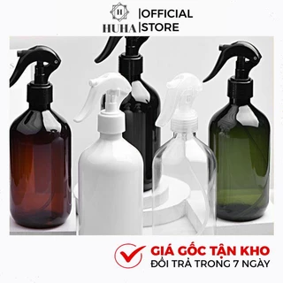 Chai Nhựa Pet Xịt [300ml,500ml] Vòi Chuột Rỗng Chiết Mỹ Phẩm HUHA