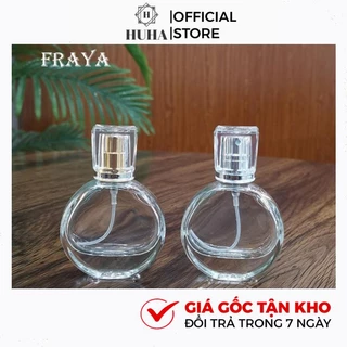 Vỏ Chai Lọ Chiết Nước Hoa Hình Chữ O 30ml Đựng Dầu Thơm HUHA