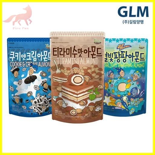 Mini Size  LowestPrice Snack hạnh nhân Hàn Quốc mới - Cookie & kem / Starlight / Tiramisu