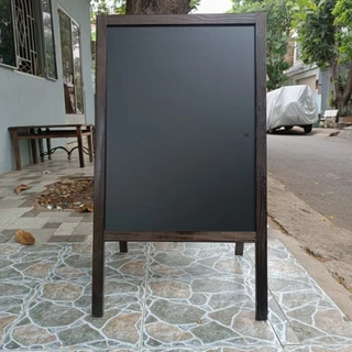 bảng menu nâu 2 mặt 60 × 1 m