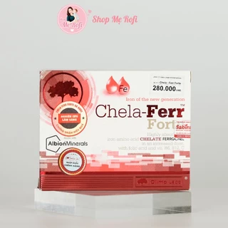 Sắt Chela-Ferr® Forte ( Nhập khẩu BA LAN), Viên Sắt cho bà bầu, Bổ sung Sắt cho mẹ bầu, cải thiện thiếu máu do thiếu sắt