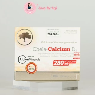 Bổ sung Canxi cho bà bầu Chela Calcium D3 - calci hữu cơ, dễ hấp thu, không gây táo bón, nhập khẩu chính hãng