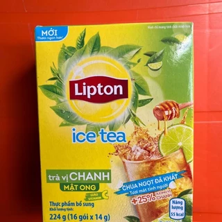 Trà Lipton hoà tan vị Chanh Mật Ong 224g