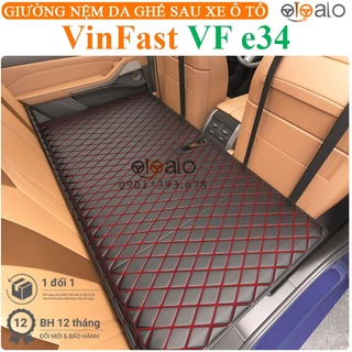 Nệm đệm giường ngủ xe VinFast VF e34 da PU - OTOALO