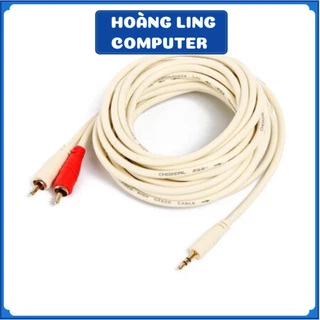 Dây loa 1 ra 2 dây 1 đầu 3.5 ra 2 đầu AV dài 1.5m 3m 5m hàng loại tốt ARIGATO COMPUTER