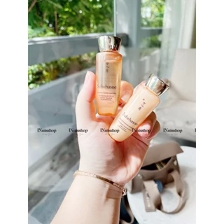 [ NEW ] Cặp nước hoa hồng và sữa dưỡng nhân sâm Sulwhasoo Concentrated Gingseng Renewing 25ml