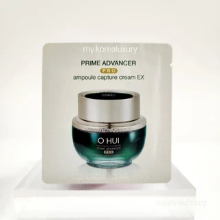 Gói kem dưỡng chống lão hóa da Ohui Prime Advancer Pro Ampoule Capture Cream Ex