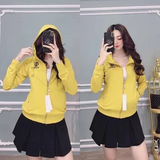 [S01] Áo khoác nữ thêu chữ FC cute bao đẹp-A2037