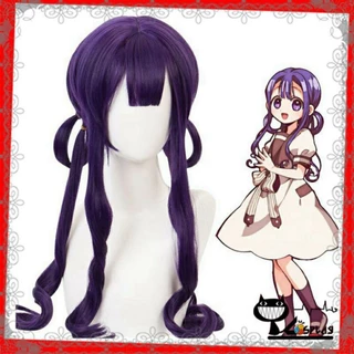 [sẵn] Wig/tóc giả cosplay Akane Aoi - Jinbaku shounen hanako-kun màu tím [Miu Cosplay 03]