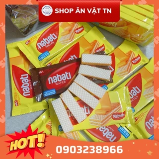 Bánh Nabati Lốc 10 gói bánh kem xốp ( 6 thanh/1 gói/17gr)