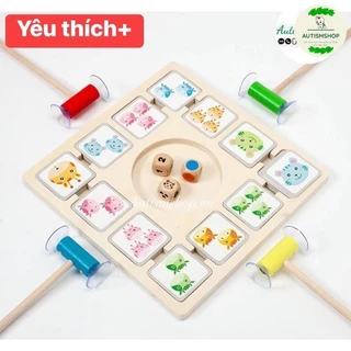 ❤️[Yêu thích]🍄Trò chơi tương tác búa đinh con vật Autismshop.vn