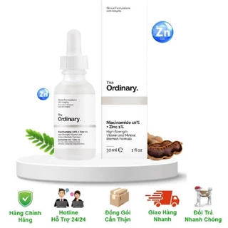 Serum Niacinamide làm sáng da, mờ thâm The Ordinary Niacinamide 10% + Zinc 1%