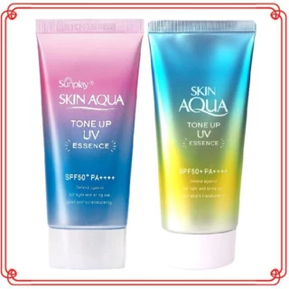 Kem chống nắng Sunplay Skin Aqua Tone Up UV Essence SPF50+ PA++