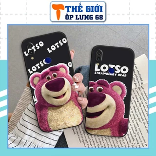 Ốp lưng Xiaomi Redmi 7 / Redmi7 silicon hình gấu dâu lotso thời trang, ốp TPU dẻo rẻ đẹp