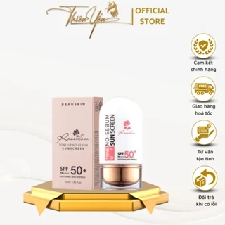 Kem Chống Nắng Kiềm Dầu, Nâng Tông BEAUSKIN RoseDew Toneup No Sebum Sunscreen SPF 50+/ PA++++ 55ml