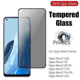 Cường lực chống nhìn trộm Oppo Reno 7 7z 7 Pro 7SE 7 Lite 4G / 5G (Full màn Full keo)