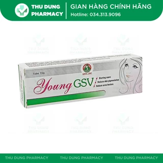 Gel Mờ Thâm Gel Mờ Sẹo Young GSV - Nhà thuốc Thu Dung