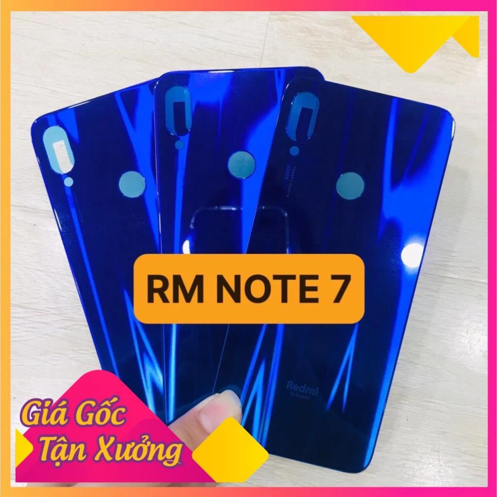 (bán buôn)LƯNG REDMI XIAOMI NOTE 7 - VỎ REDMI XIAOMI NOTE 7 - NẮP PIN REDMI XIAOMI NOTE 7