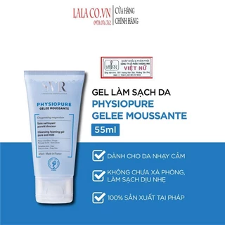 Gel rửa mặt dành cho da nhạy cảm SVR Physiopure Gelée Moussante 55ml